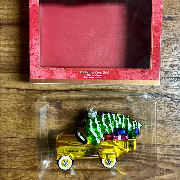 Hallmark • 2000 • 1955 Murray Dump Truck • Blown Glass • Ornament • W/ Box - Picture 3 of 14